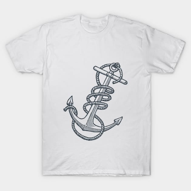 Anchor T-Shirt by calebfaires
